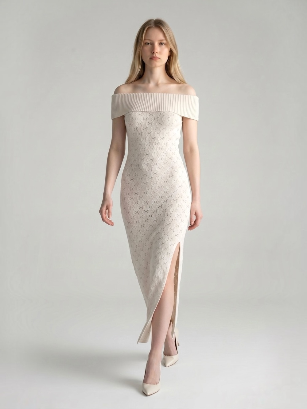 Anthropologie Tropics Knit Maxi Dress